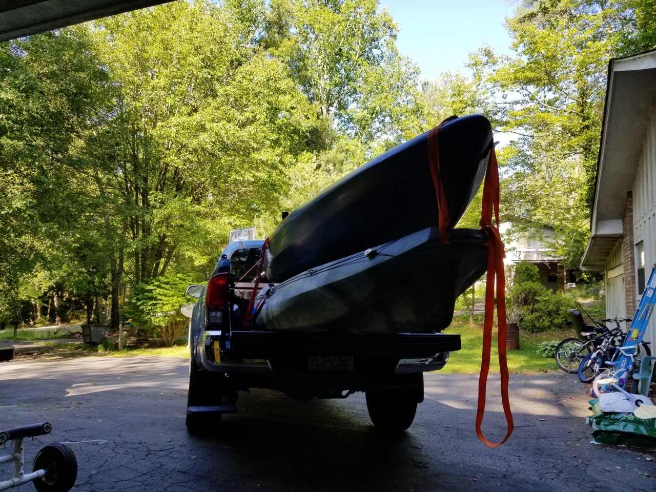 Two 12 kayaks in the short bed Tacoma World