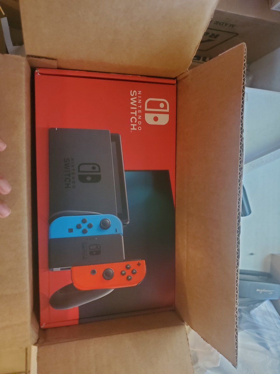 Nintendo switch box dimensions for clearance shipping