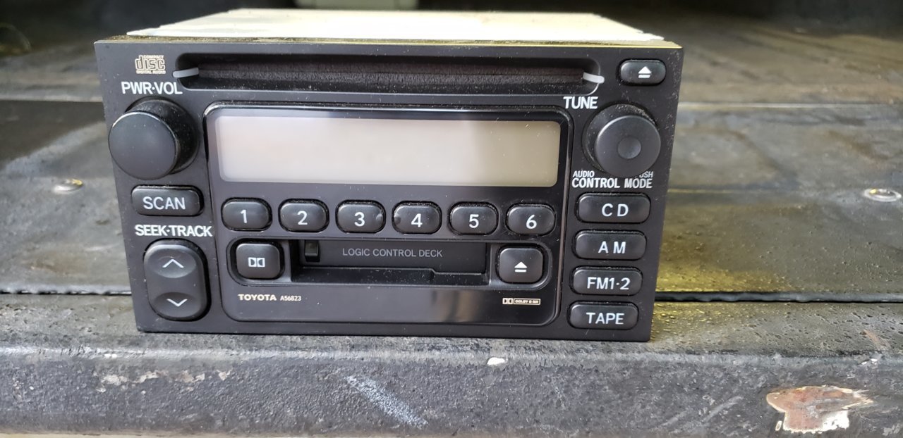 First gen oem radio CD/tape | Tacoma World