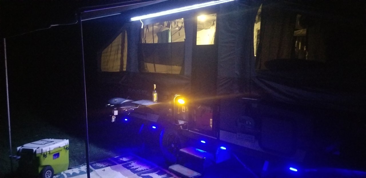 Exterior Lighting for Truck Camping