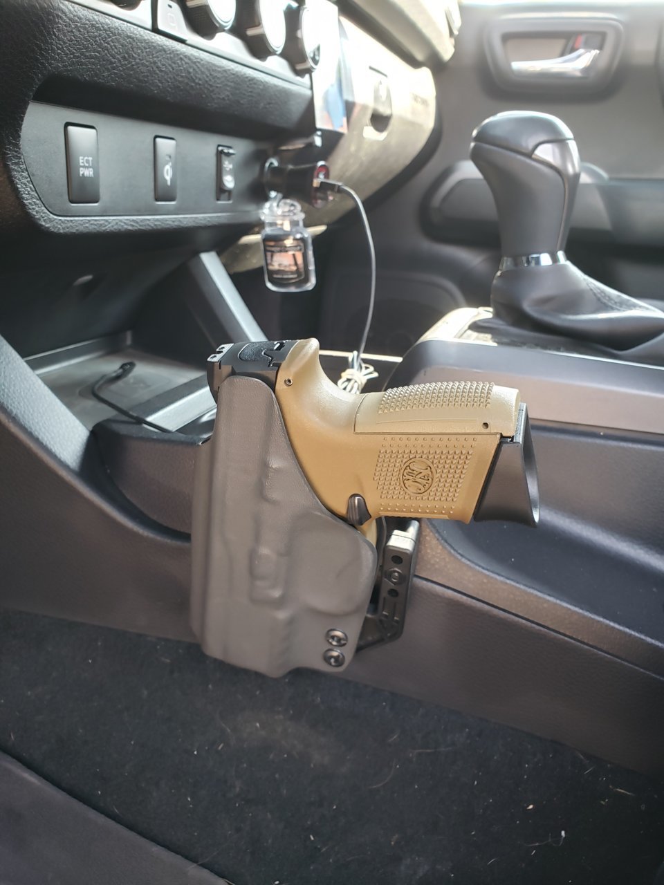 Truck mounted holster | Page 2 | Tacoma World