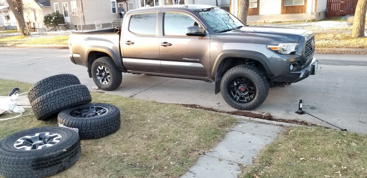 17 TRD Wheels With Falken WildPeak A/T 265/70-R17 Tacoma, 52% OFF