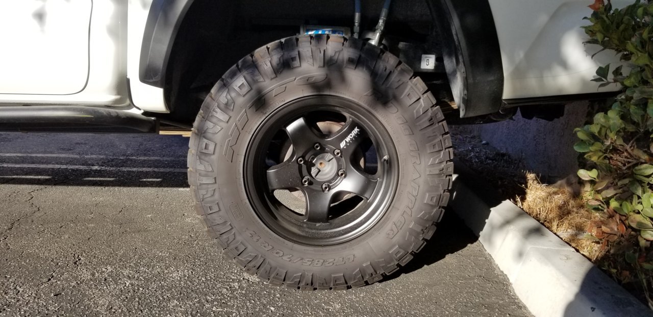 285 70 17 Nitto Ridge Grappler R/T | Tacoma World