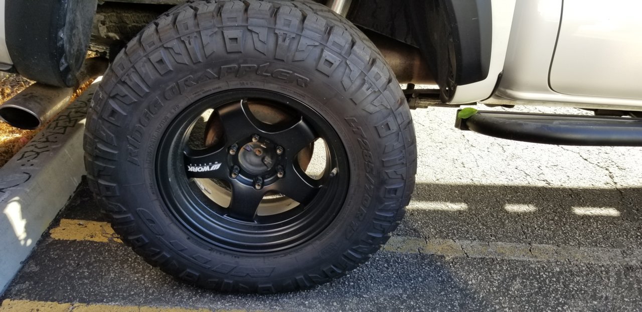 *SOLD* 285 70 17 Nitto Ridge Grappler R/T | Tacoma World