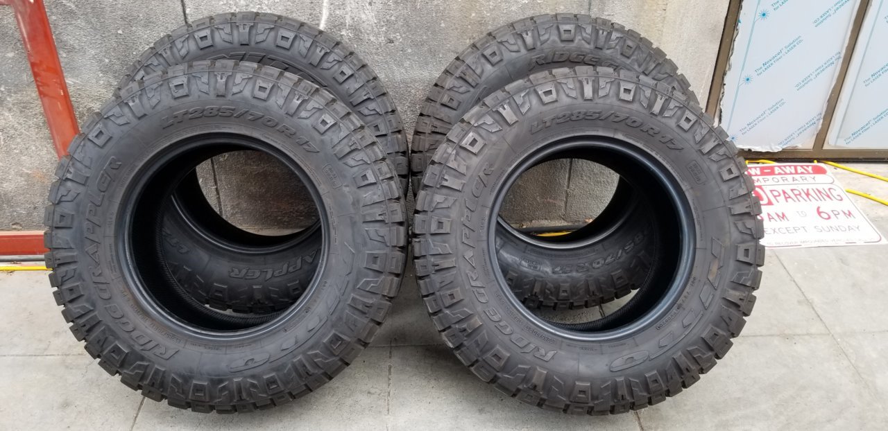 *SOLD* 285 70 17 Nitto Ridge Grappler R/T | Tacoma World