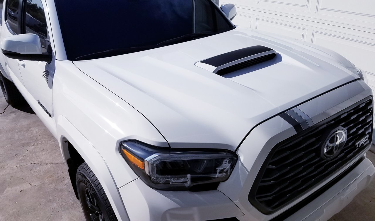 3rd Gen TRD Pro Style Hood Scoop Decal Shipping now | Page ...