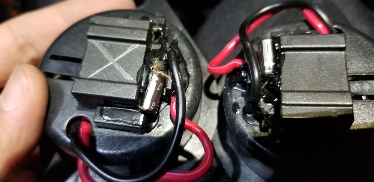 Kicker Tweeter Capacitor Blown (H631SFJ101) | Tacoma World