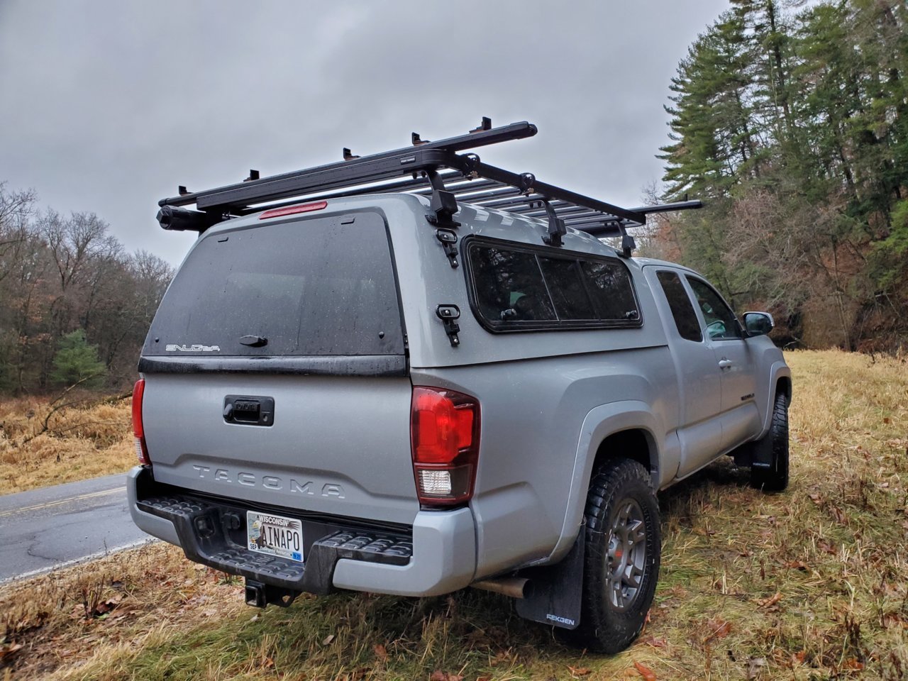 Leer camper shell with roof online rack