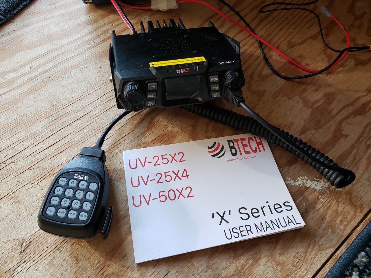 SOLD BTECH UV50X2 50 Watt Dual Band onboard ham Radio World