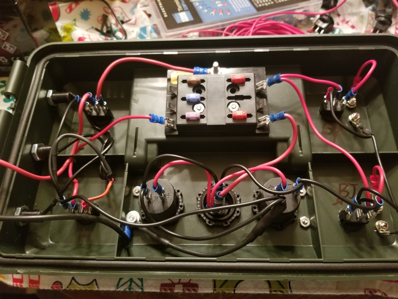 DIY Battery Box Power Station For Ice Fishing And Camping 