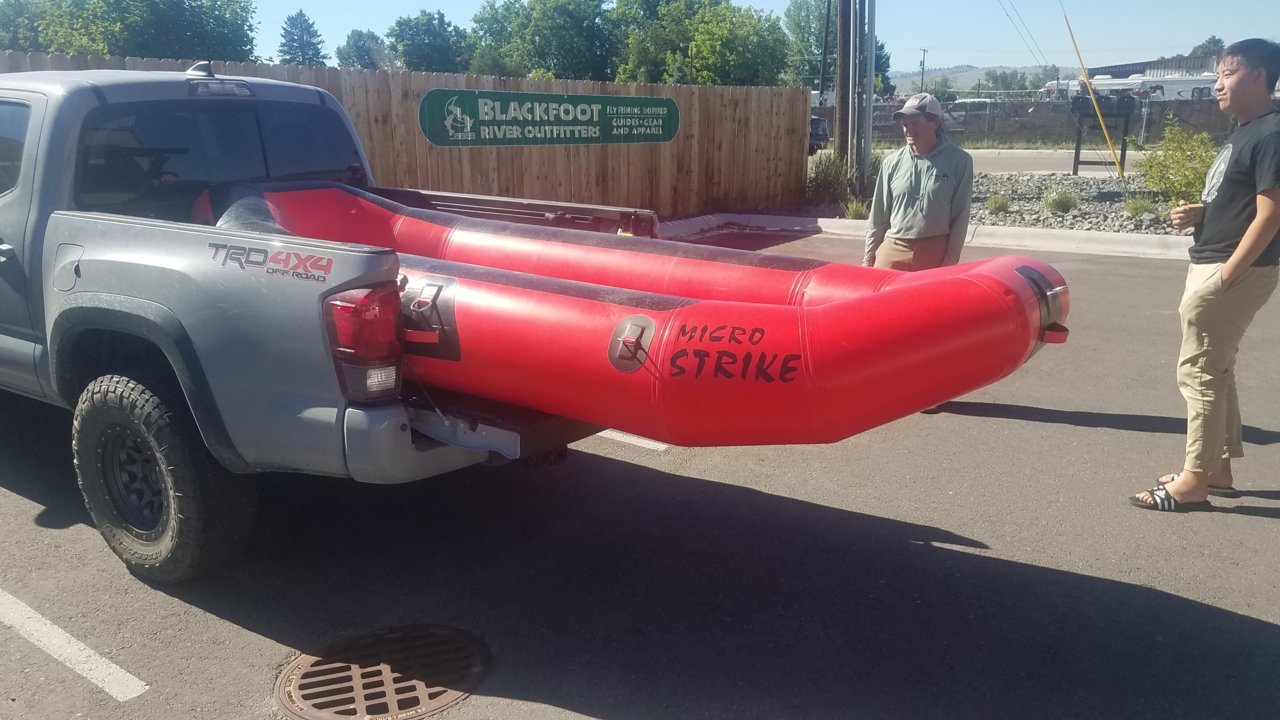 Blackfoot Strike Fly-Fishing Raft by SOTAR. – Blackfoot River Outfitters
