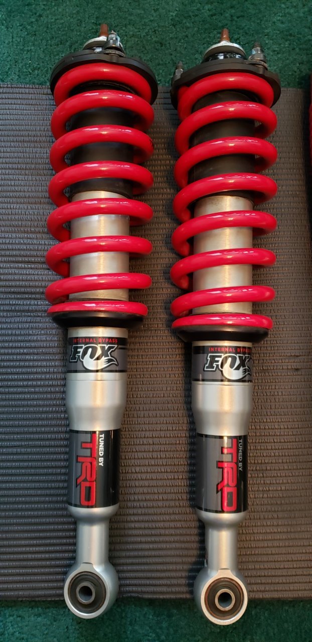 tacoma trd pro fox shocks
