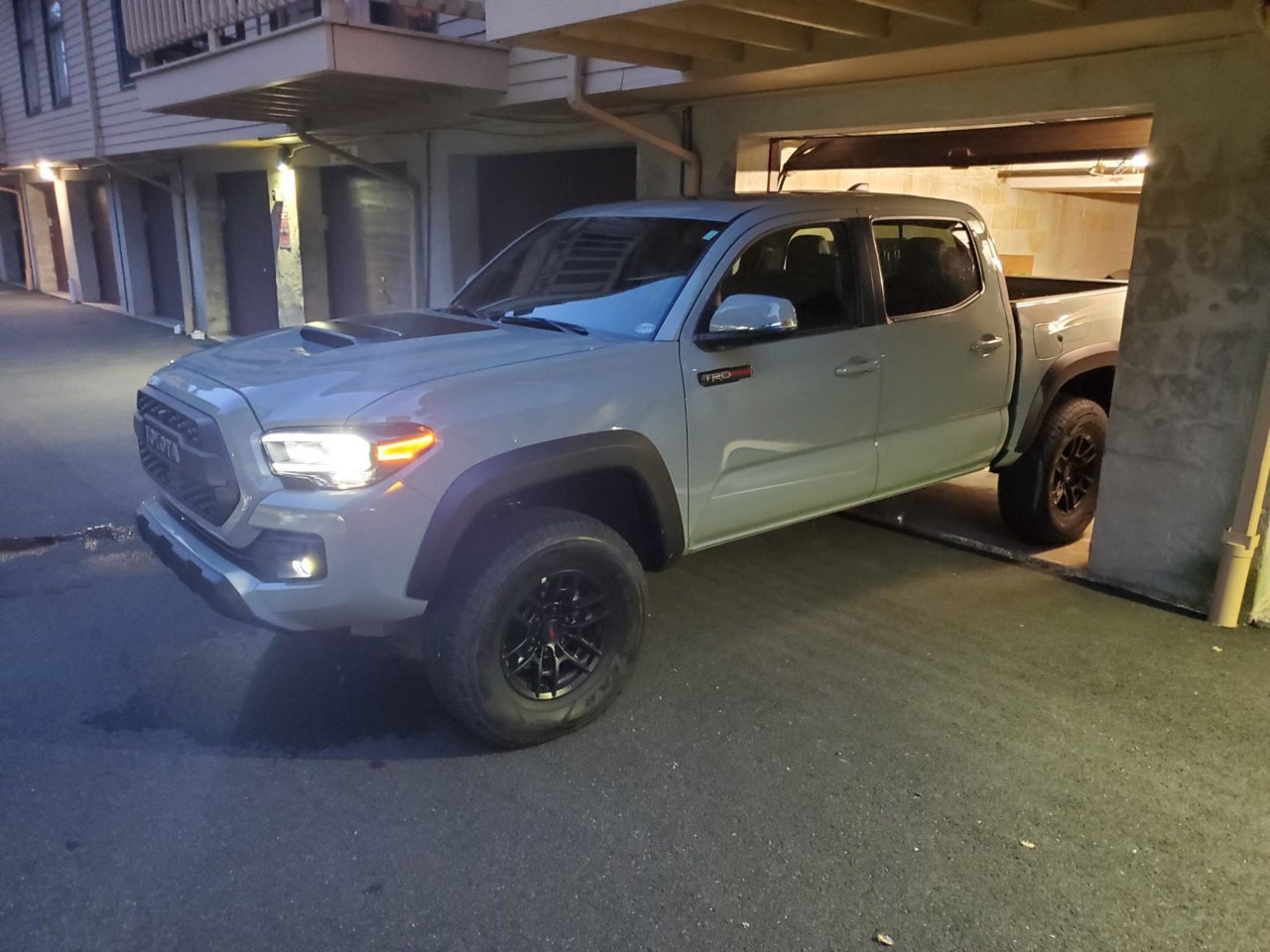 Will my 2018 OR fit in a parking garage with 6 3