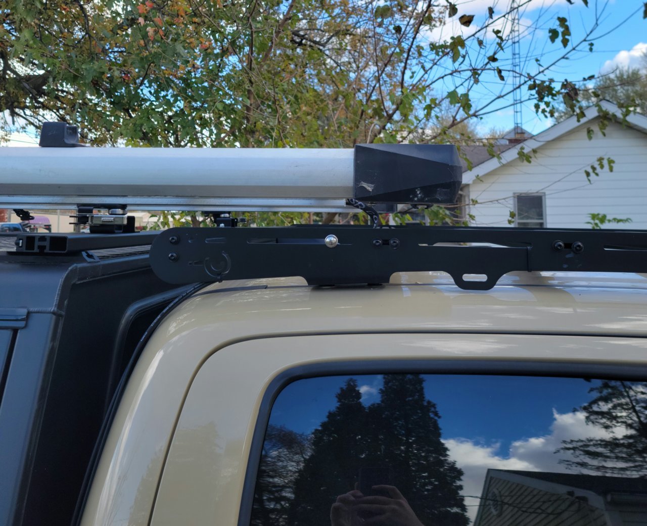 Roof rack with raised topper | Tacoma World