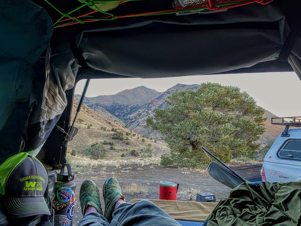 2022 09 Diamond Range MCC camp inside truck.jpg