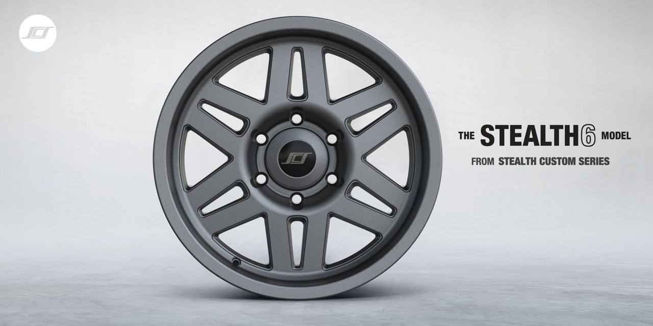 SCS Stealth 6 wheels 16x8 & 17x8.5 | Tacoma World