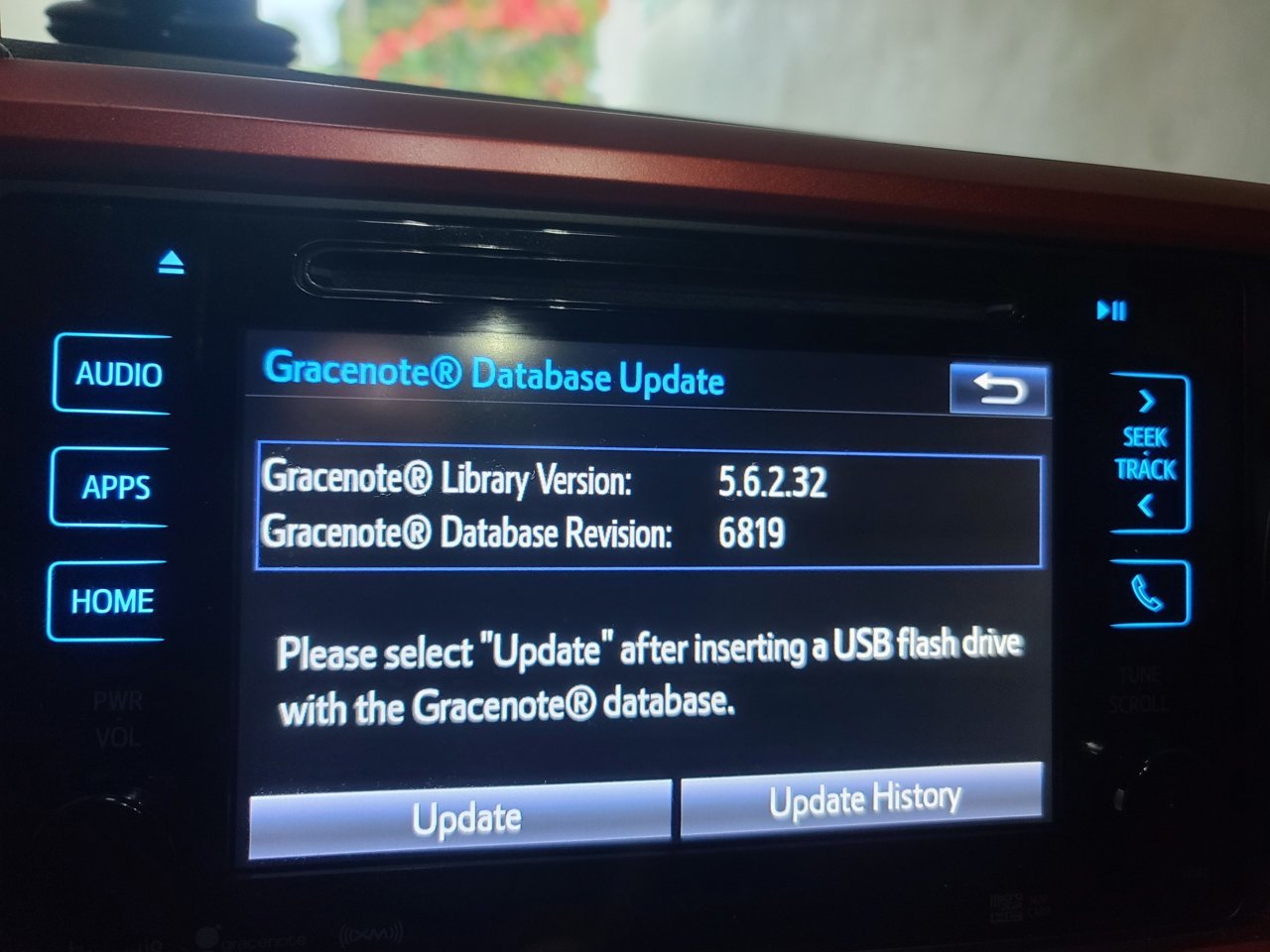 Toyota Gracenote Update 2025 Abra