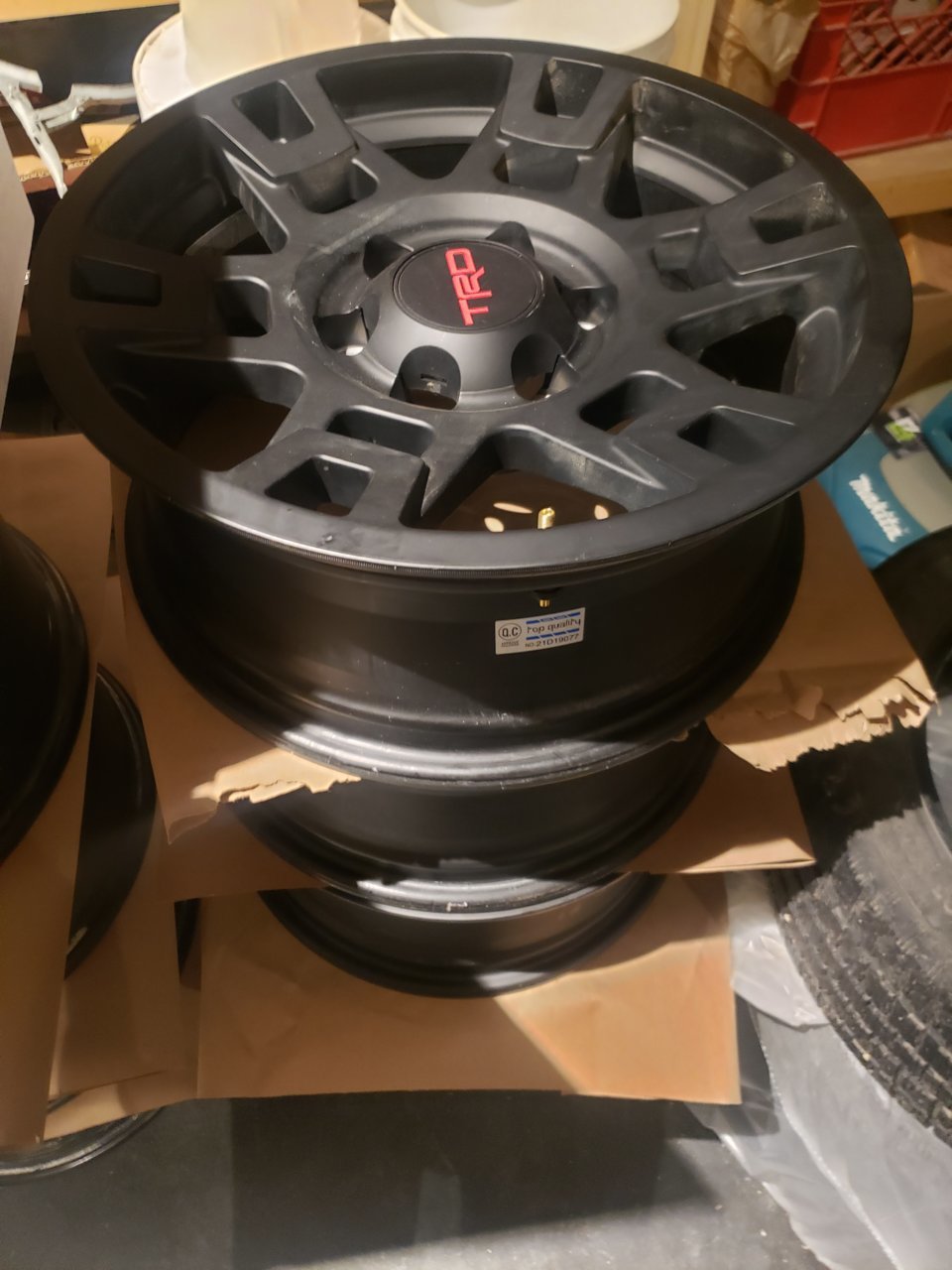 17 TRD PRO take off rims Calgary