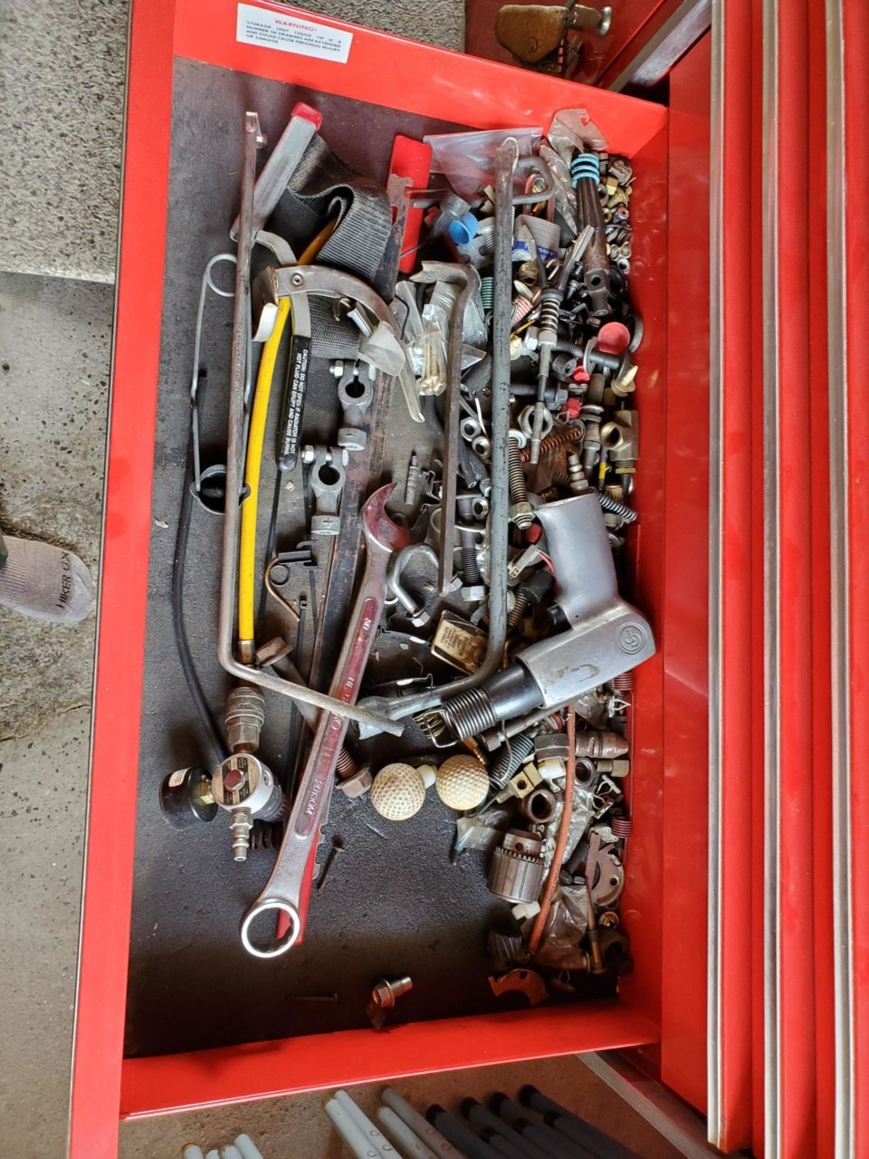 Snap on tool box