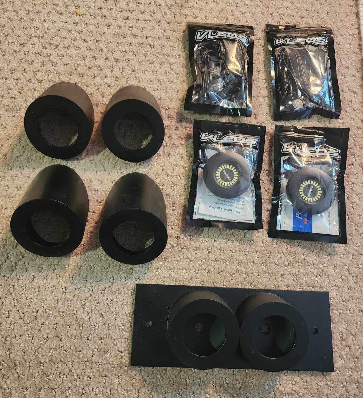 VLED Puddle Lights New + Custom Aluminum Pods $60 | Tacoma World