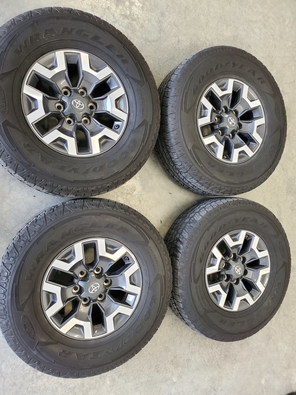 2020 Trd Off Road Stock Wheels And Tires For Sale 