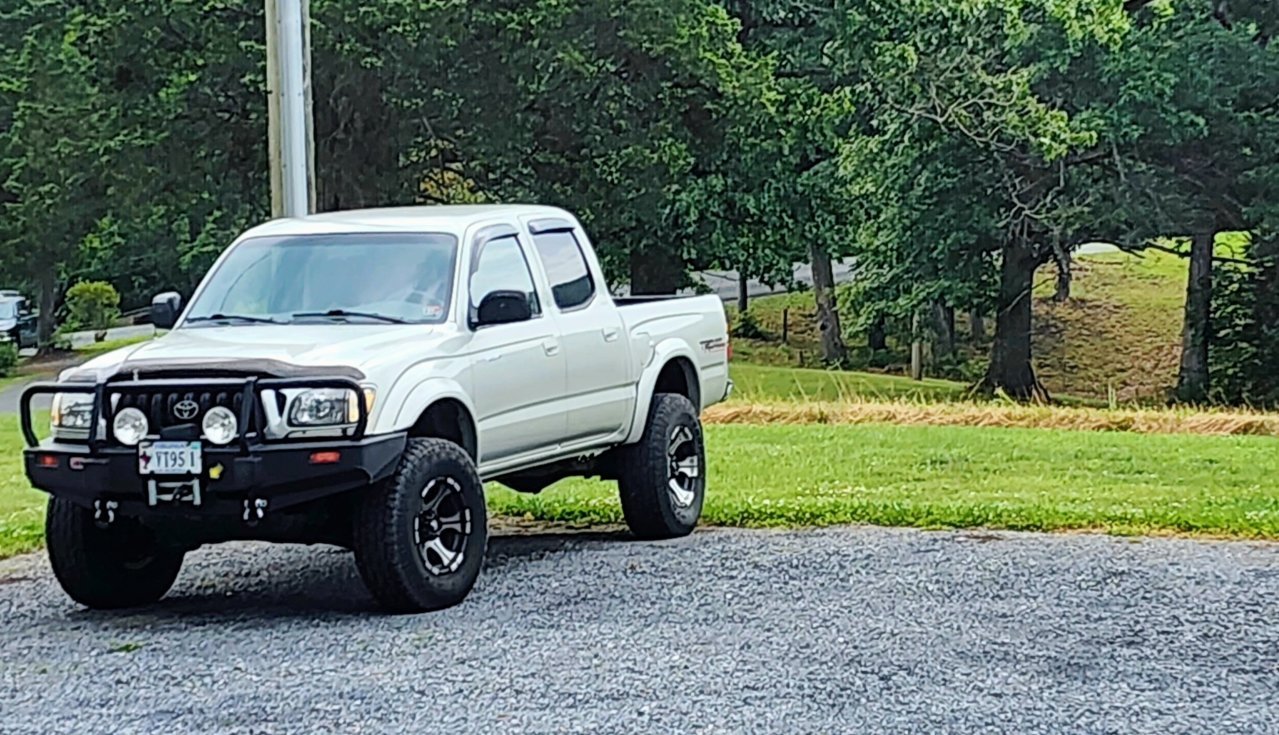 Trail Edition bronze wheels on Blue Crush Metallic | Tacoma World