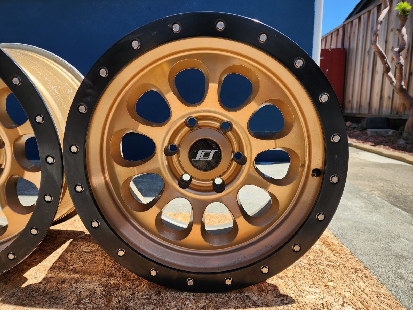 FS: SCS Ray10 Brushed Copper, 17x8.5 -10 | Tacoma World