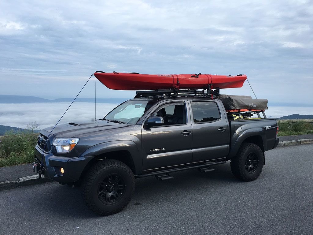 Bike Kayak Rooftop Tent Probably can t be done right