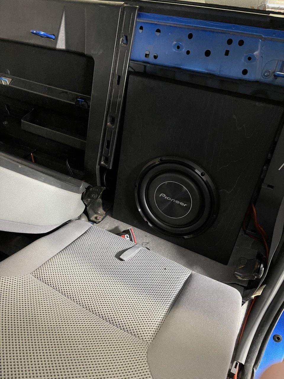 Toyota Tacoma Subwoofer Setup