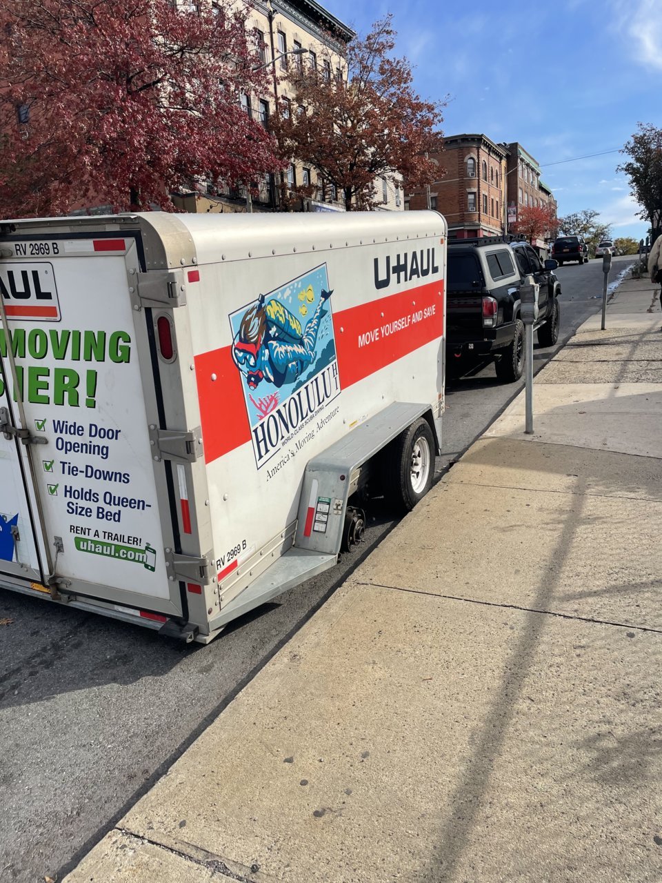 2022Towing A 5x8 Uhaul Trailer World