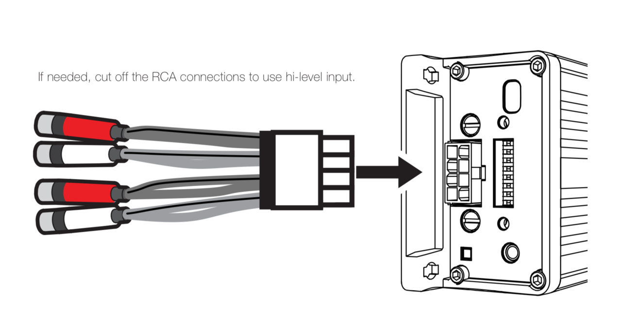 Kicker Amplifier Wiring Kit