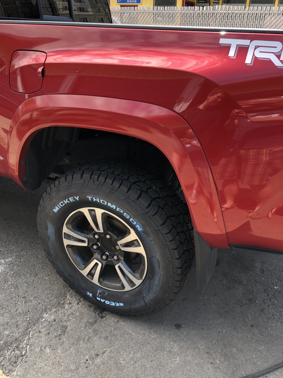 TRD Sport Tire Sizes | Tacoma World