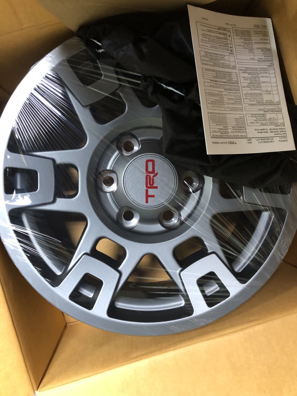 **SOLD**Gunmetal TRD “SEMA” Wheels (4) | Tacoma World