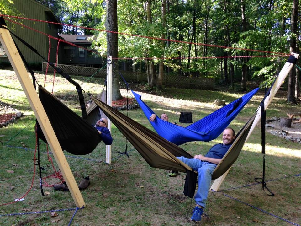 Hammock set ups World