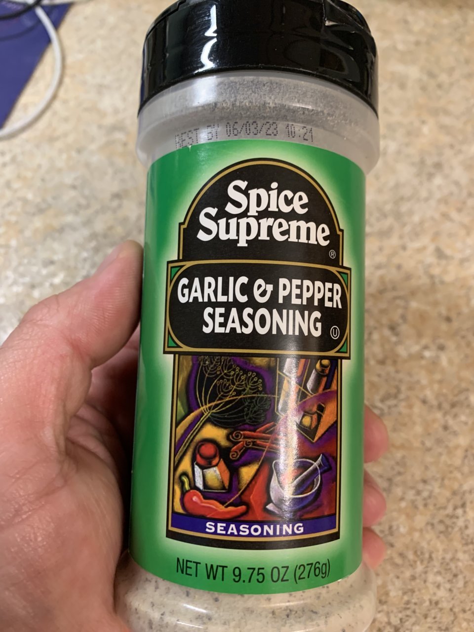 Spice Supreme Garlic & Pepper Seasoning 9.75oz