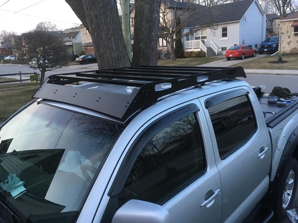 Diy roof rack tacoma sale