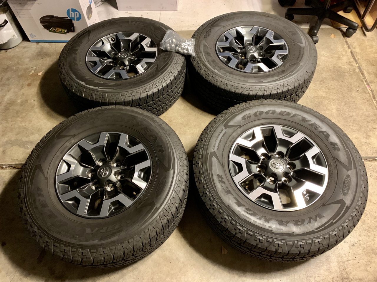 FS: 2019 TRD OR wheels + tires | Tacoma World