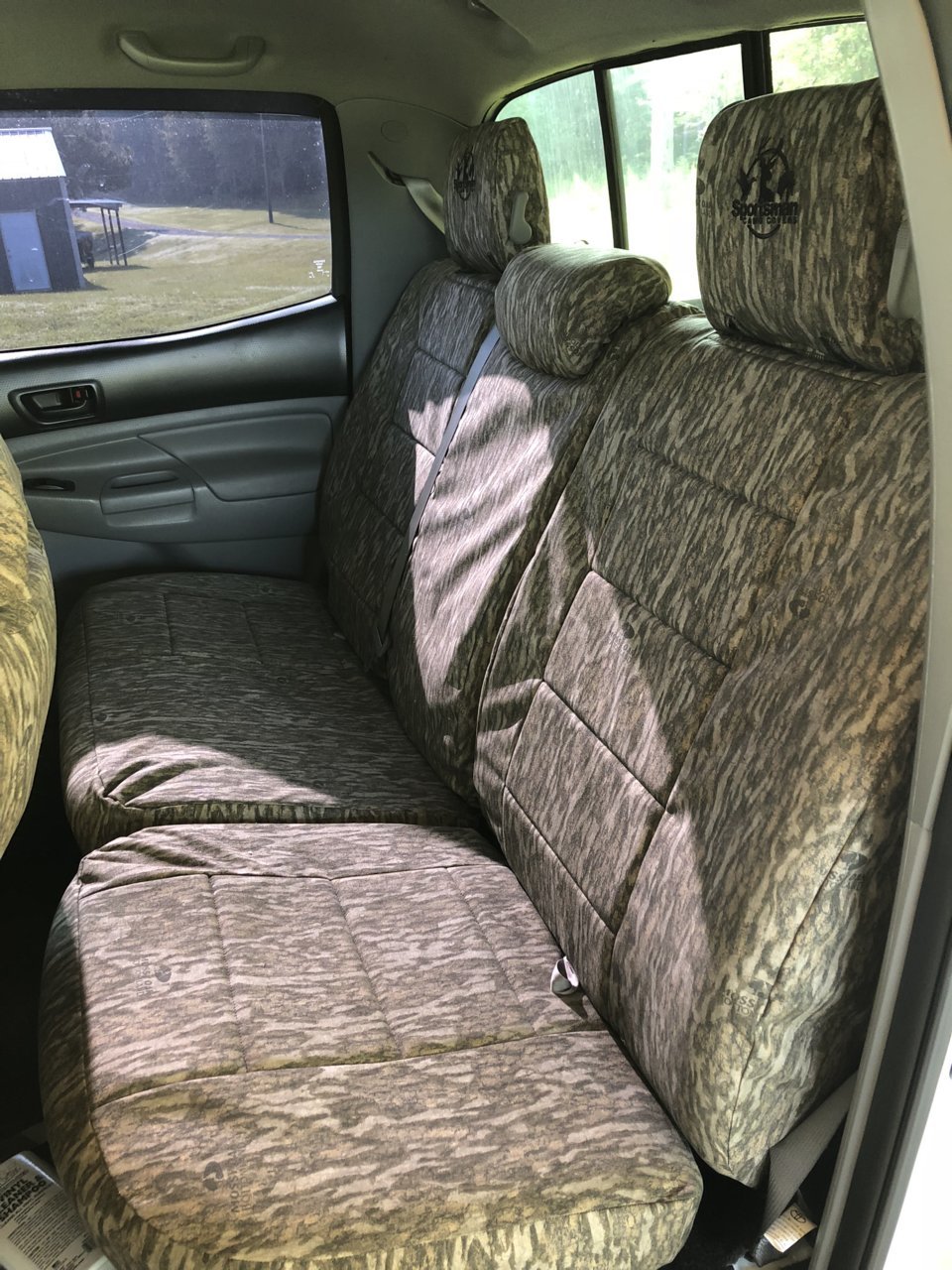 sportsman camo seat cover