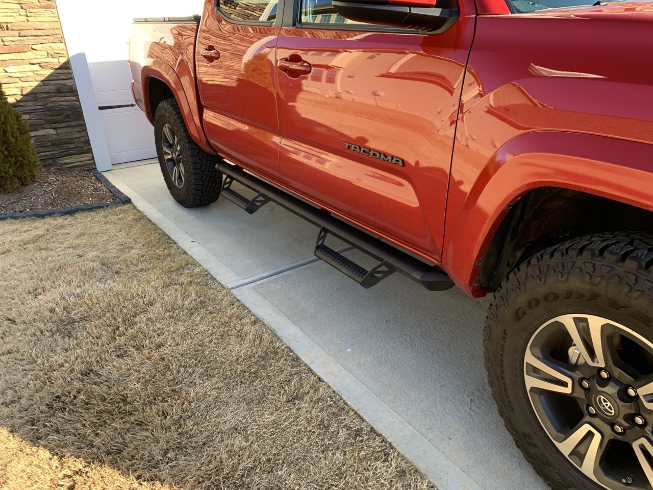 WTT Predator Steps for OEM Cast Aluminum Black Running Boards