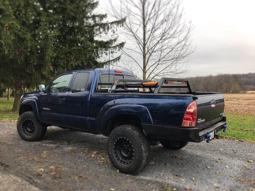 Diy tacoma bed online rack