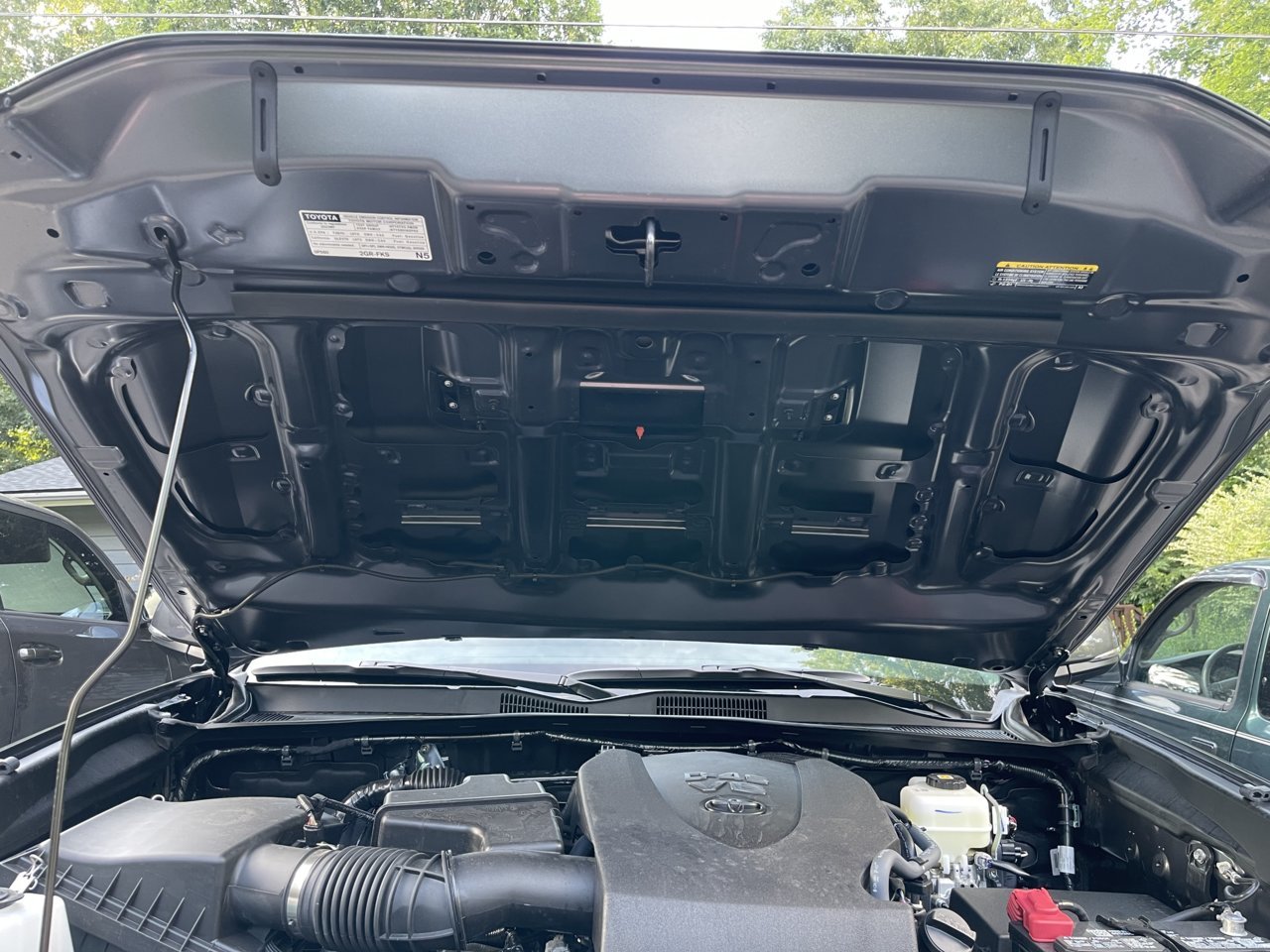 Under hood Liner question | Tacoma World