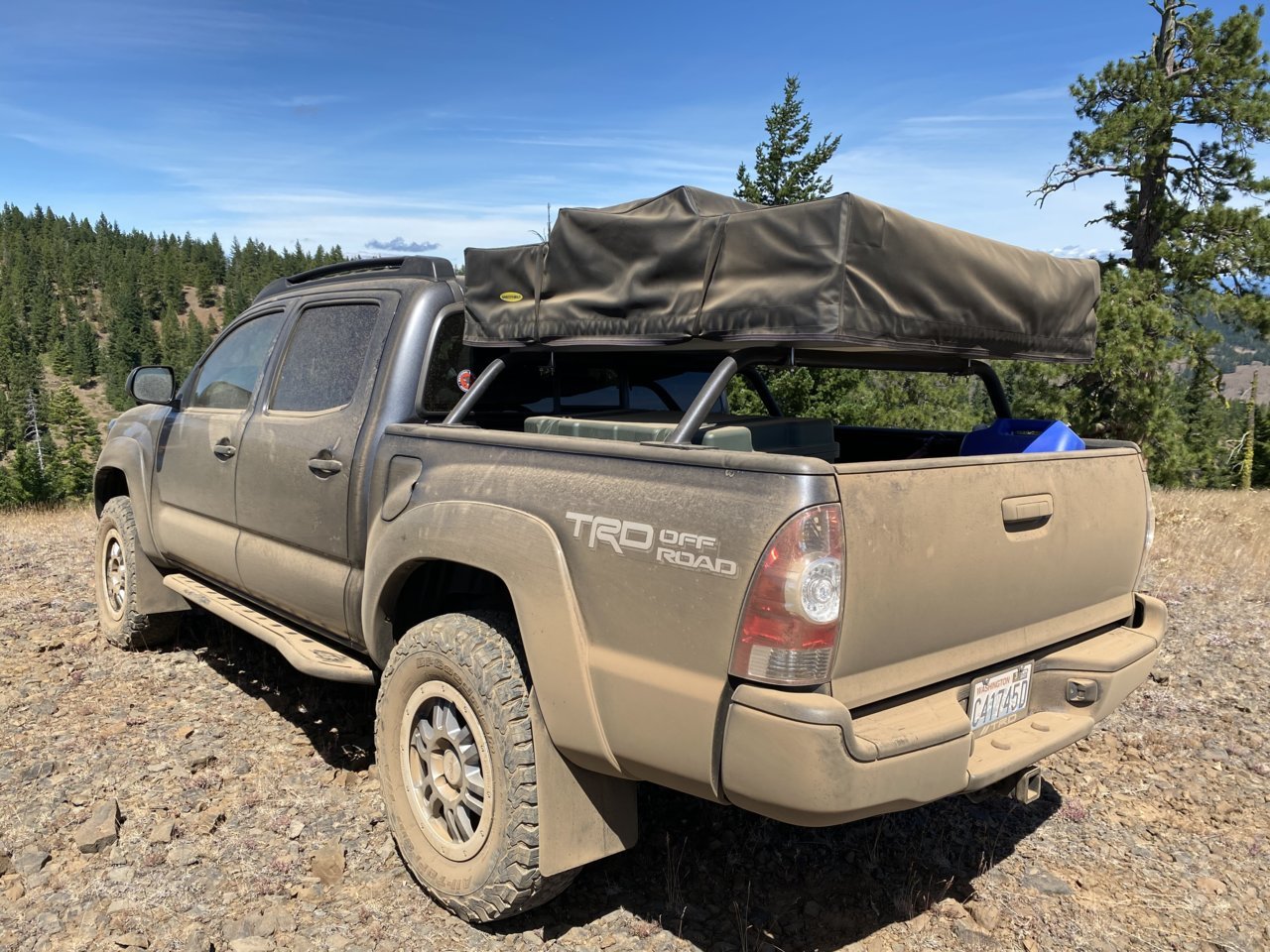 The Best Camp Vibes ($17 LED String Lights) - 2020 Tacoma RTT Camping 🇨🇦  