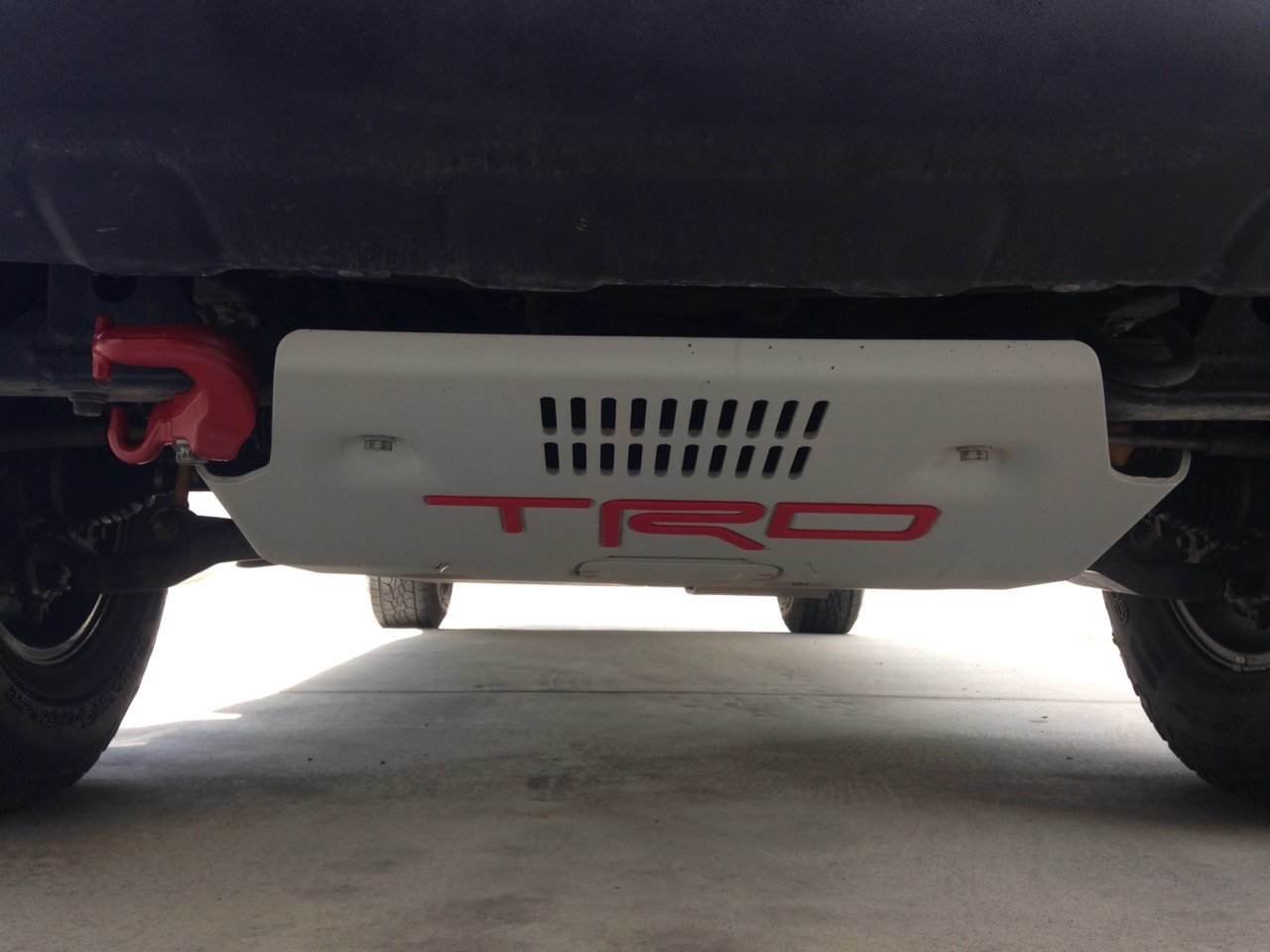 TRD pro skid plate World