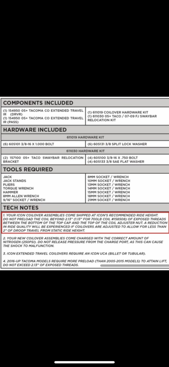 ICON Coilover Preload Adjustment Spanner Wrench, 2 Pin ICON