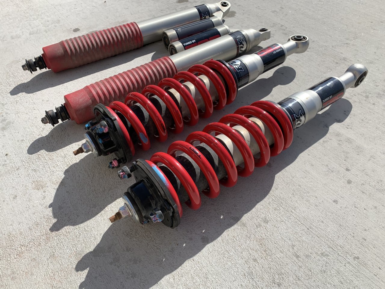 FS: 3rd gen TRD Pro Fox front struts/springs and rear shocks | Tacoma World