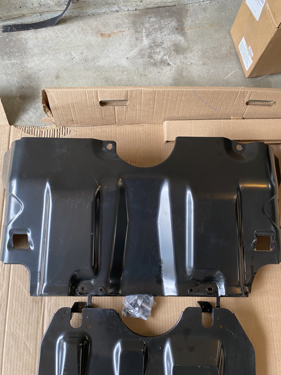 SOLD!! 2021 TRD OR Factory Skid Plates Black 2Piece World