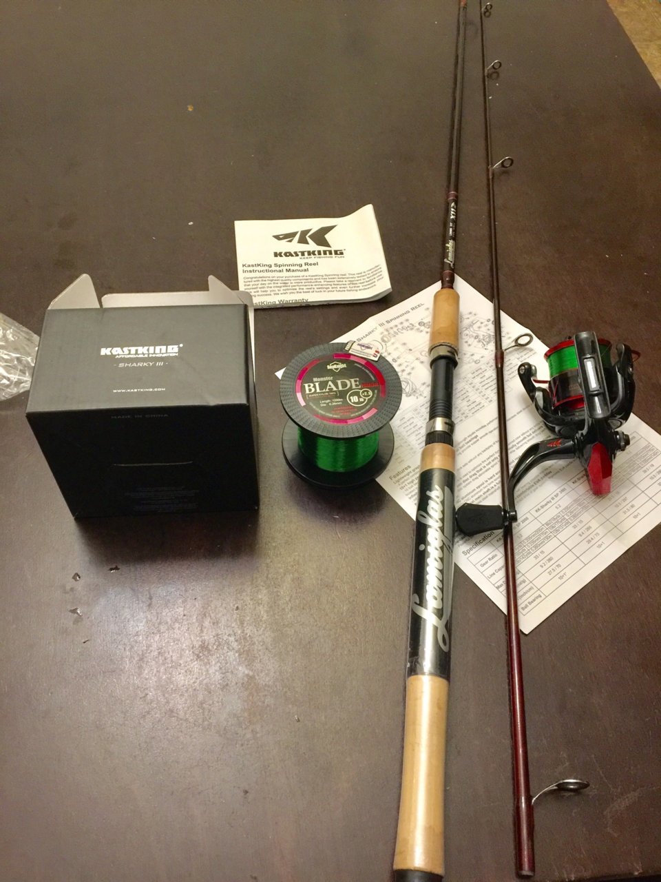 Show me your fishing gear set up!