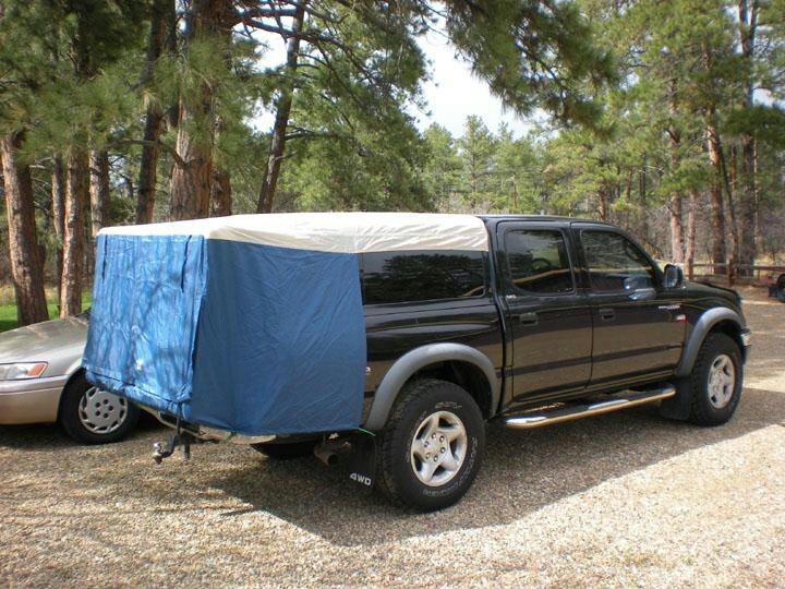 Truck shop shell tent