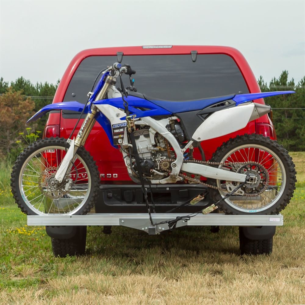 reese hitch dirt bike carrier