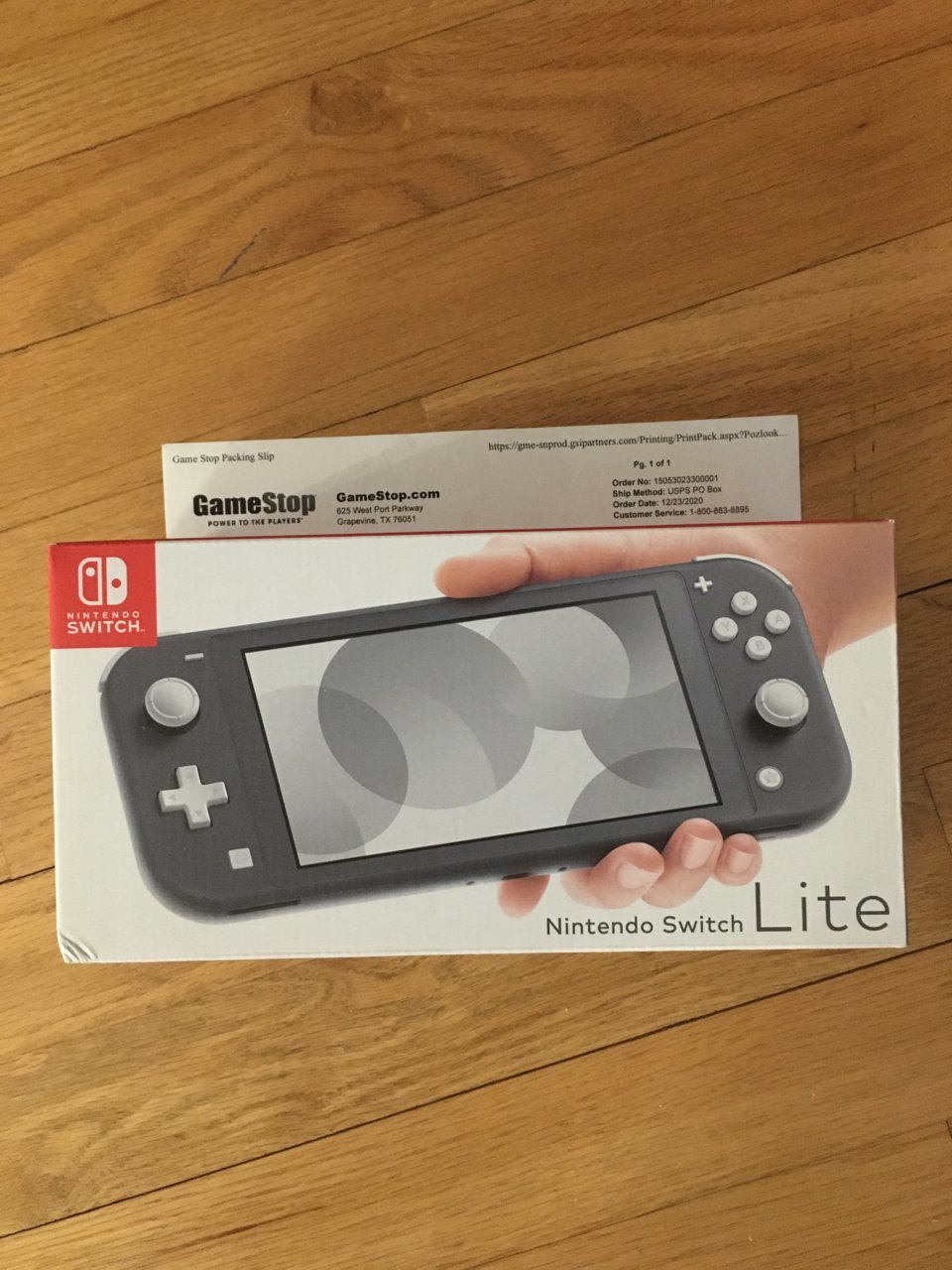 Nintendo Switch Lite Grey New Tacoma World